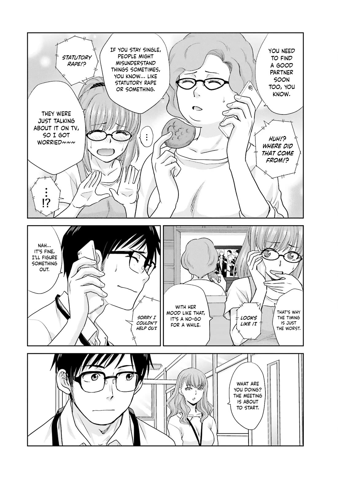 Shachiku to shoujo no 1800-nichi Chapter 14 page 10 - Chapter 14: Parent-Teacher-Student Conferences