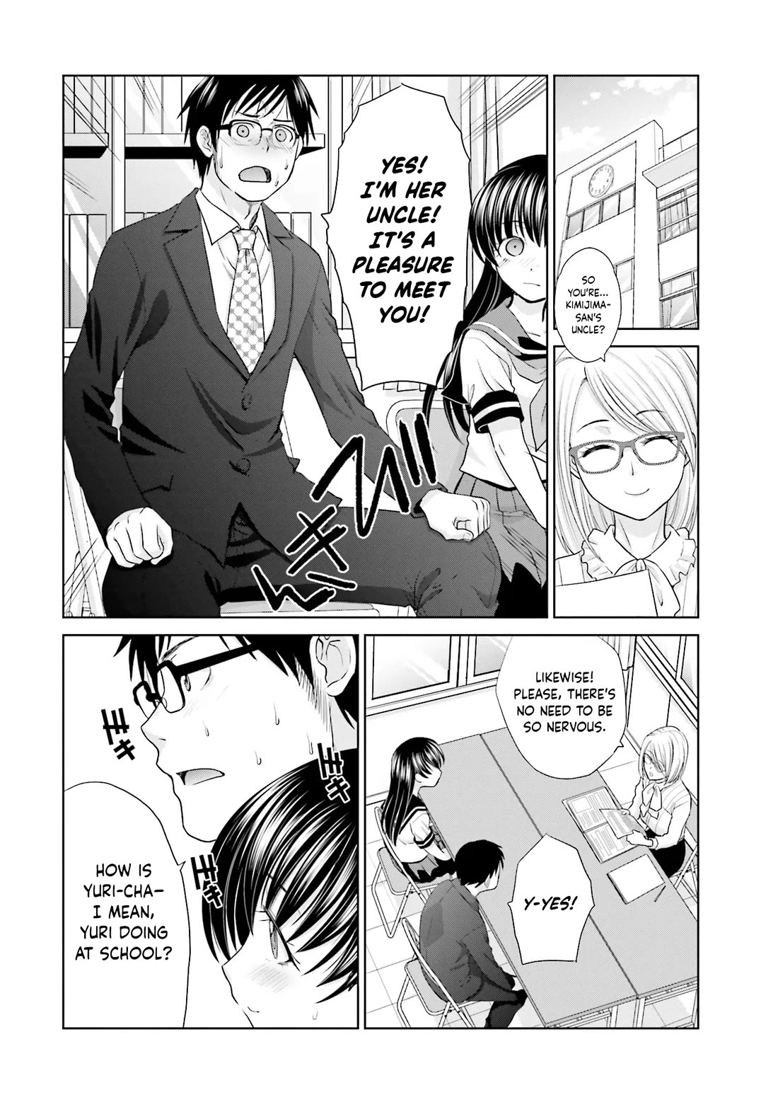 Shachiku to shoujo no 1800-nichi Chapter 14 page 16 - Chapter 14: Parent-Teacher-Student Conferences