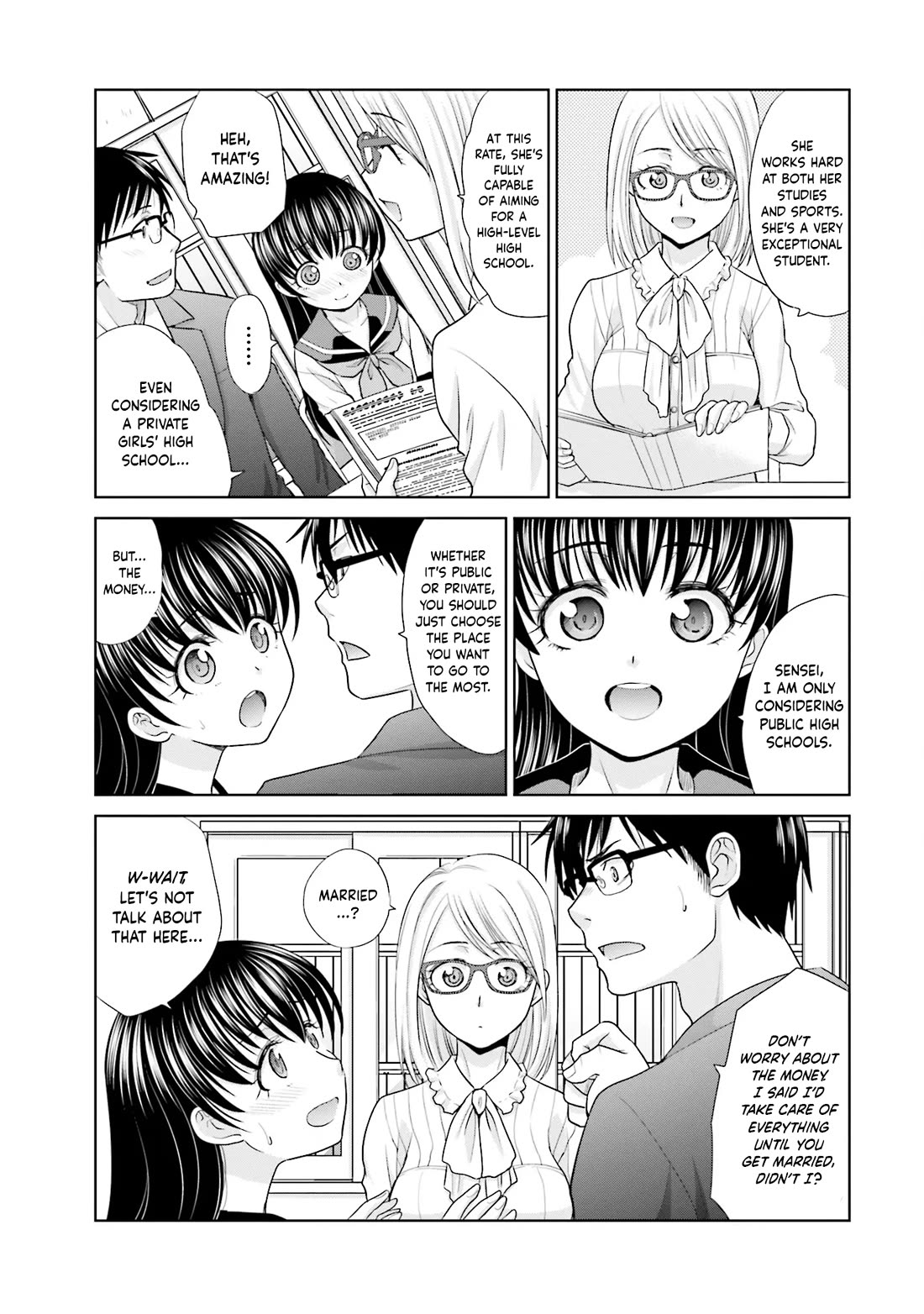 Shachiku to shoujo no 1800-nichi Chapter 14 page 17 - Chapter 14: Parent-Teacher-Student Conferences