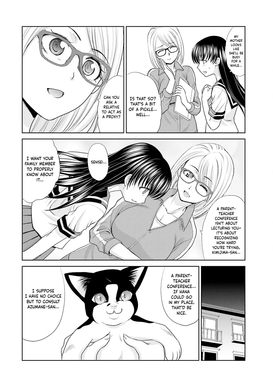 Shachiku to shoujo no 1800-nichi Chapter 14 page 4 - Chapter 14: Parent-Teacher-Student Conferences