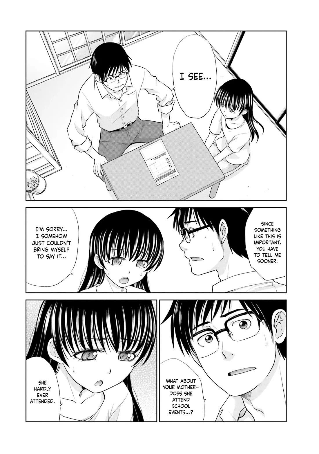 Shachiku to shoujo no 1800-nichi Chapter 14 page 6 - Chapter 14: Parent-Teacher-Student Conferences