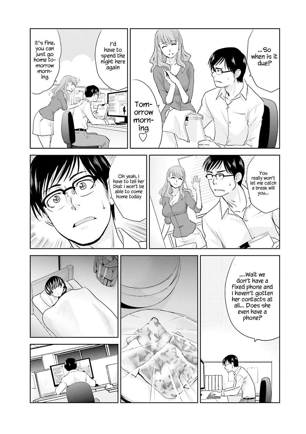 Shachiku to shoujo no 1800-nichi Chapter 2 page 14 - Chapter 2: You are not Alone Anymore