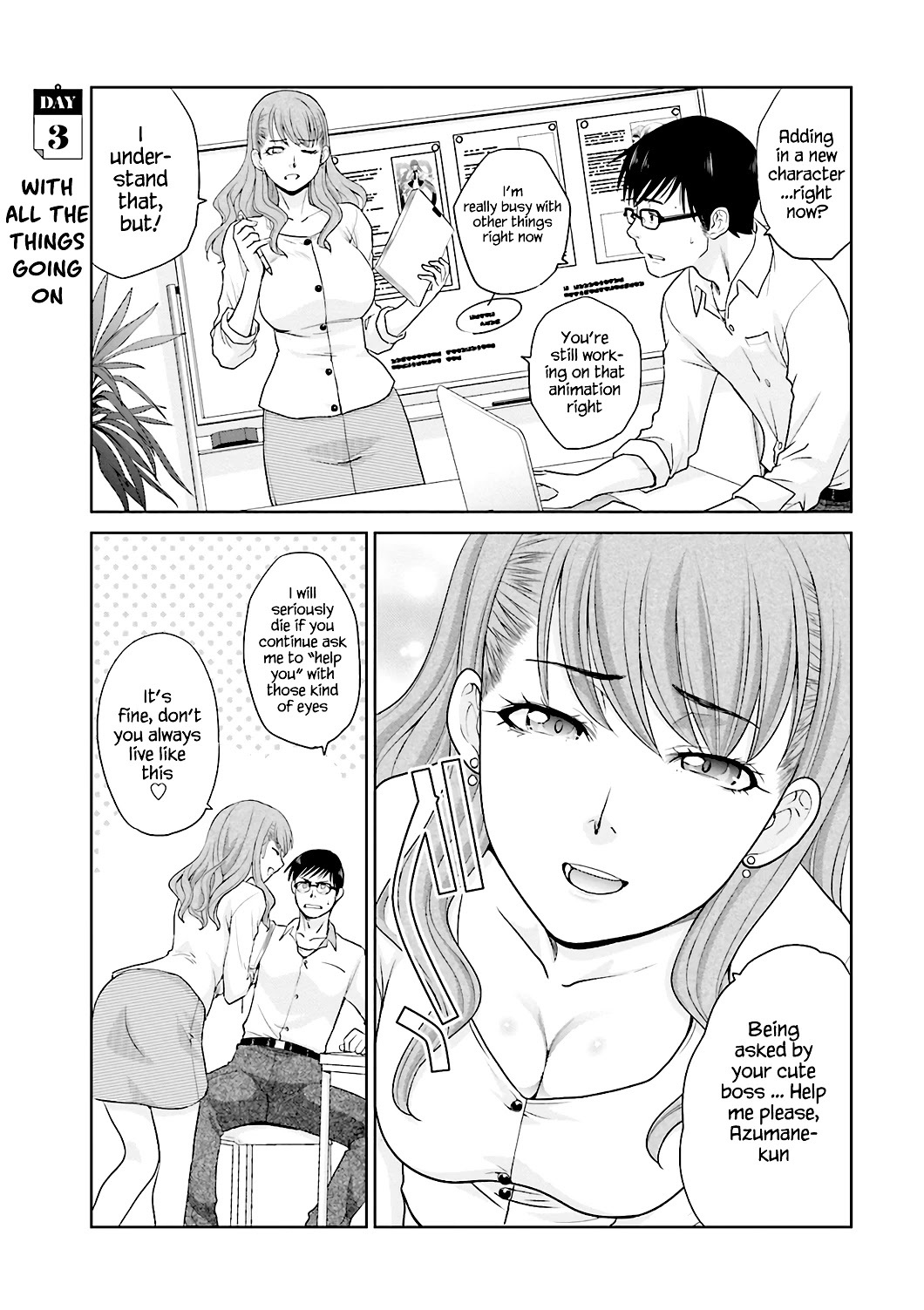 Shachiku to shoujo no 1800-nichi Chapter 3 page 2 - Chapter 3: With all the things going on