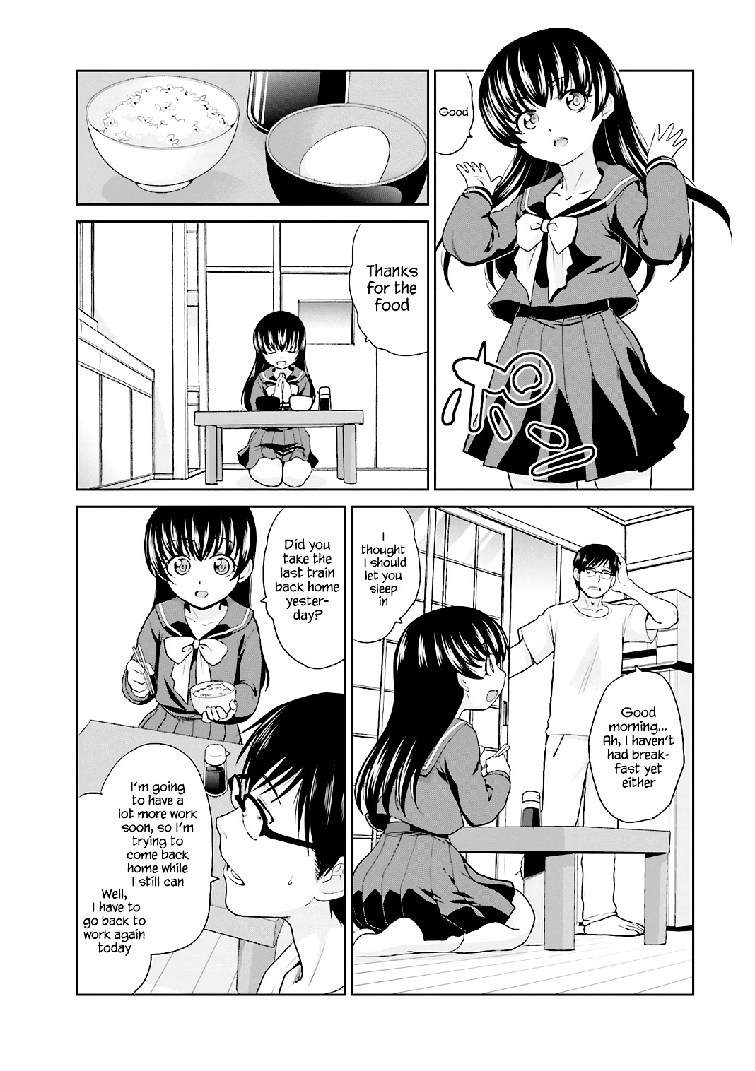Shachiku to shoujo no 1800-nichi Chapter 3 page 6 - Chapter 3: With all the things going on