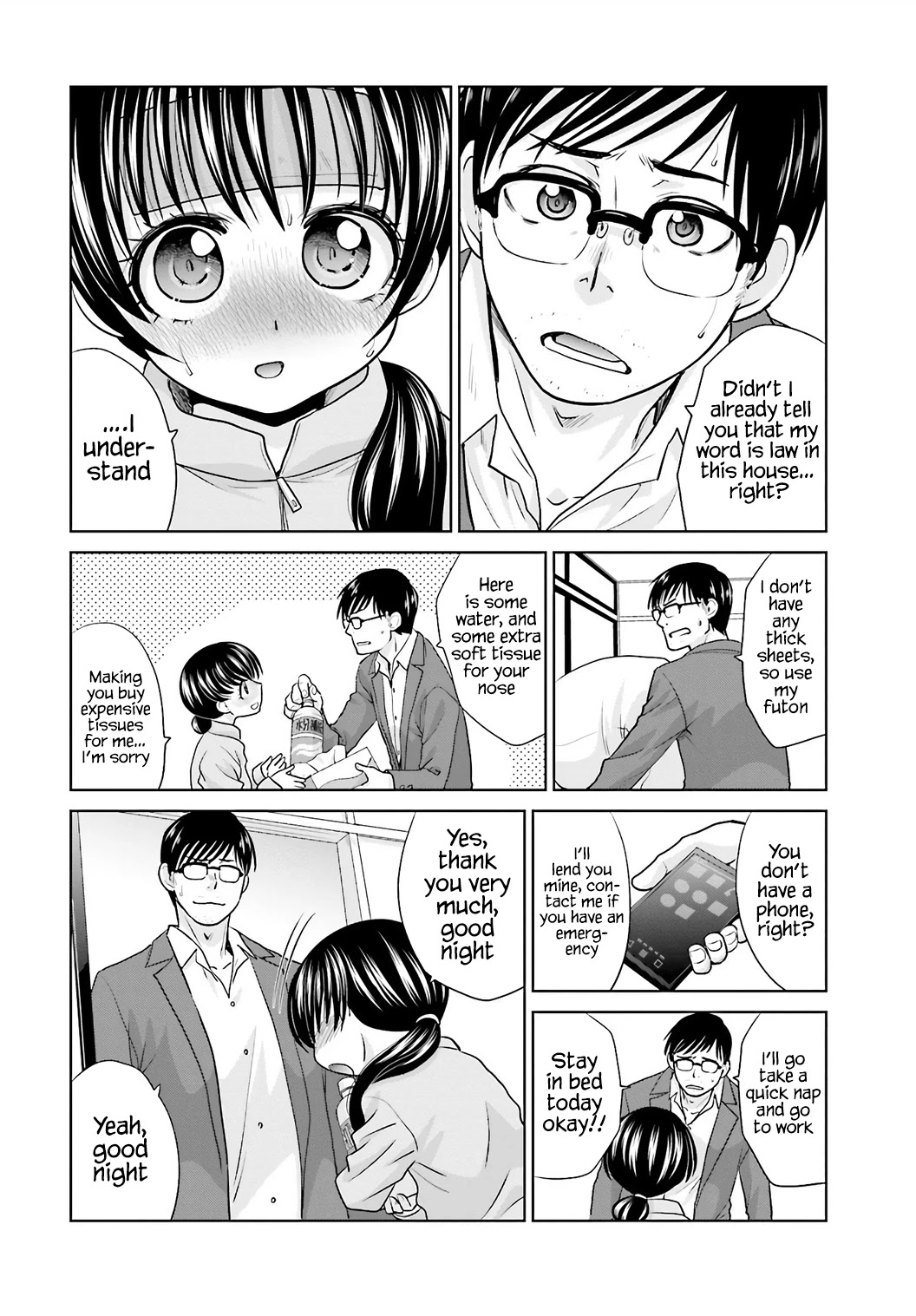 Shachiku to shoujo no 1800-nichi Chapter 4 page 11 - Chapter 4: Getting a cold