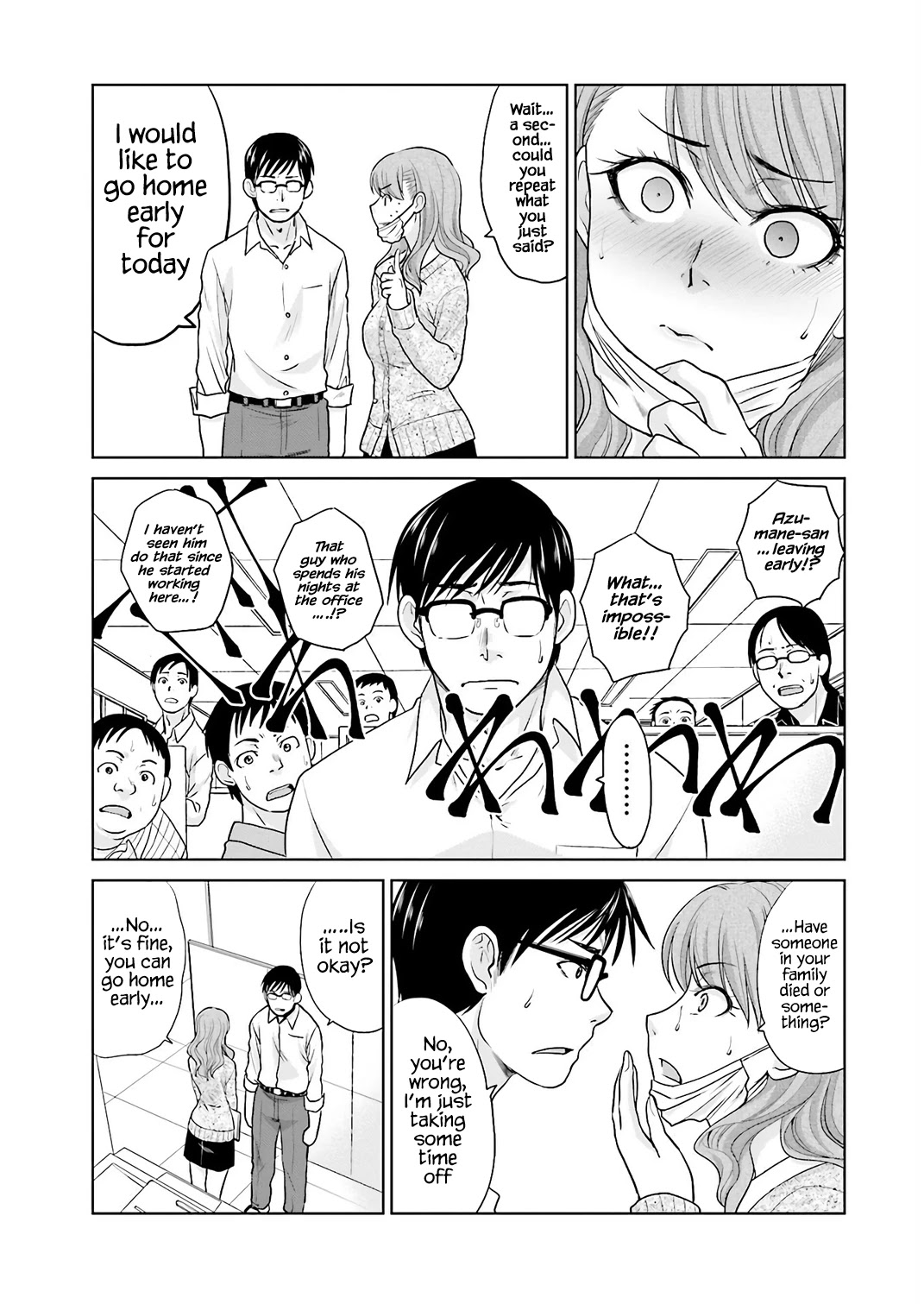 Shachiku to shoujo no 1800-nichi Chapter 4 page 14 - Chapter 4: Getting a cold