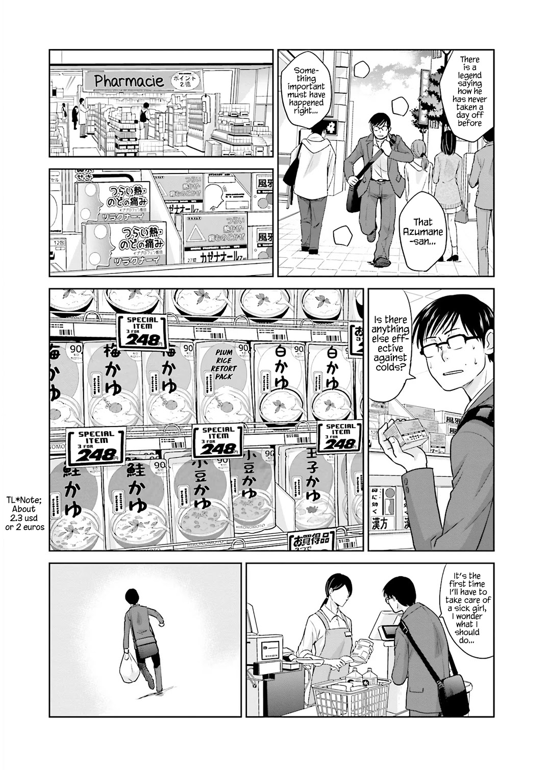 Shachiku to shoujo no 1800-nichi Chapter 4 page 15 - Chapter 4: Getting a cold