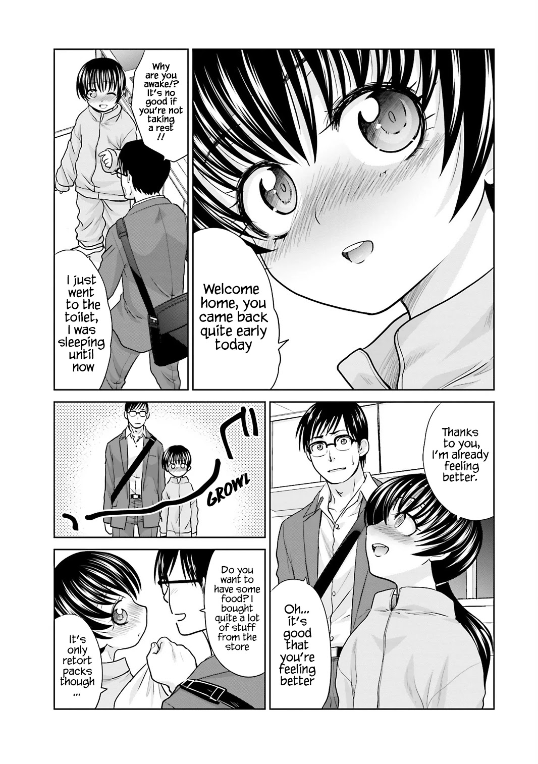 Shachiku to shoujo no 1800-nichi Chapter 4 page 16 - Chapter 4: Getting a cold