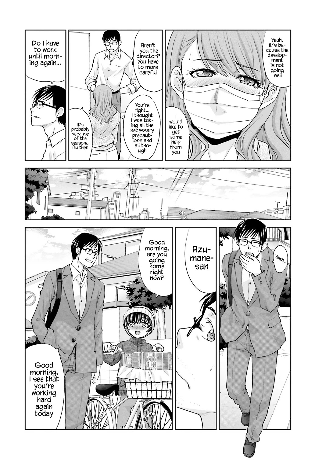 Shachiku to shoujo no 1800-nichi Chapter 4 page 3 - Chapter 4: Getting a cold