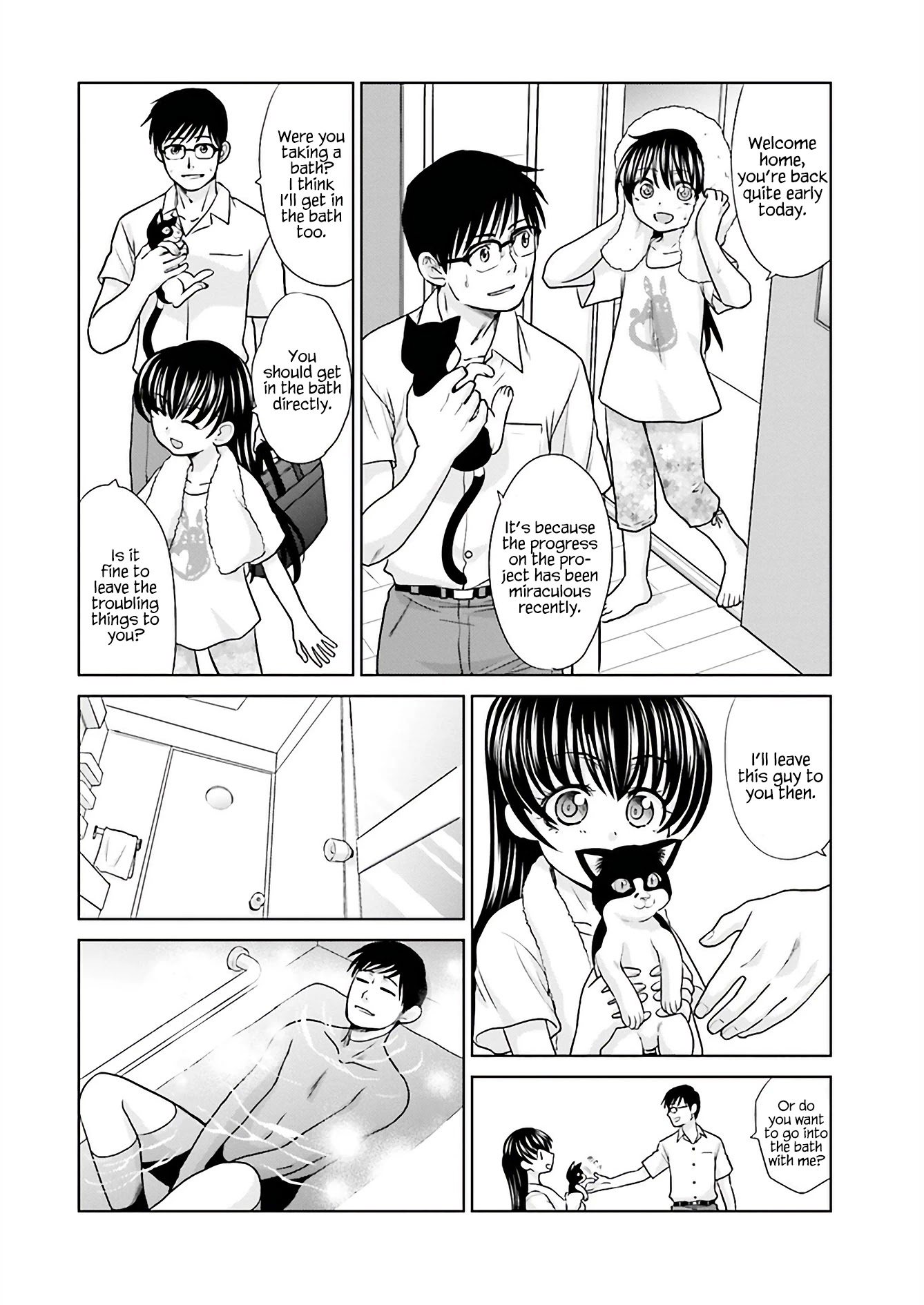 Shachiku to shoujo no 1800-nichi Chapter 7 page 4 - Chapter 7: Pool opening