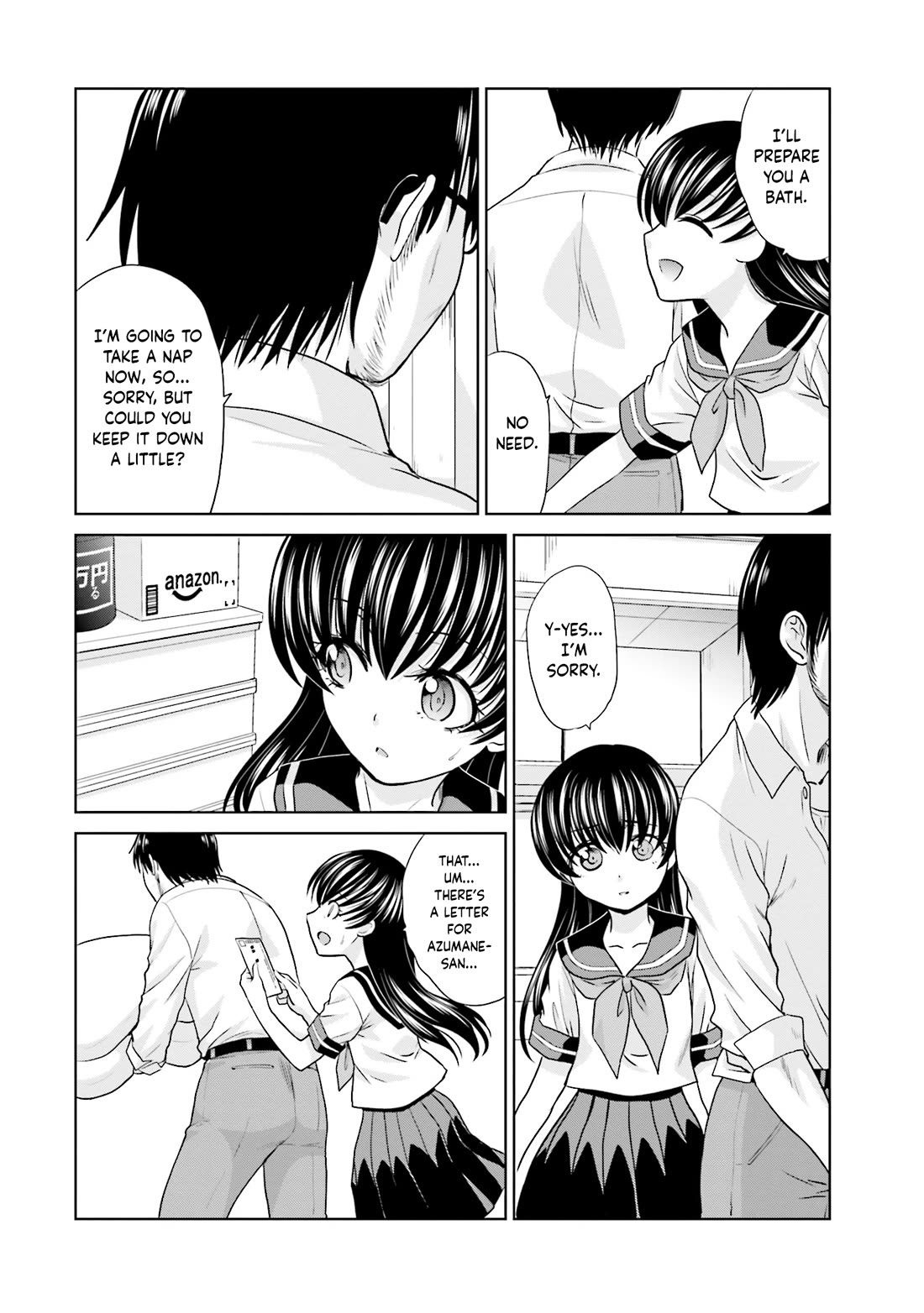 Shachiku to shoujo no 1800-nichi Chapter 9 page 6 - Chapter 9: Letter