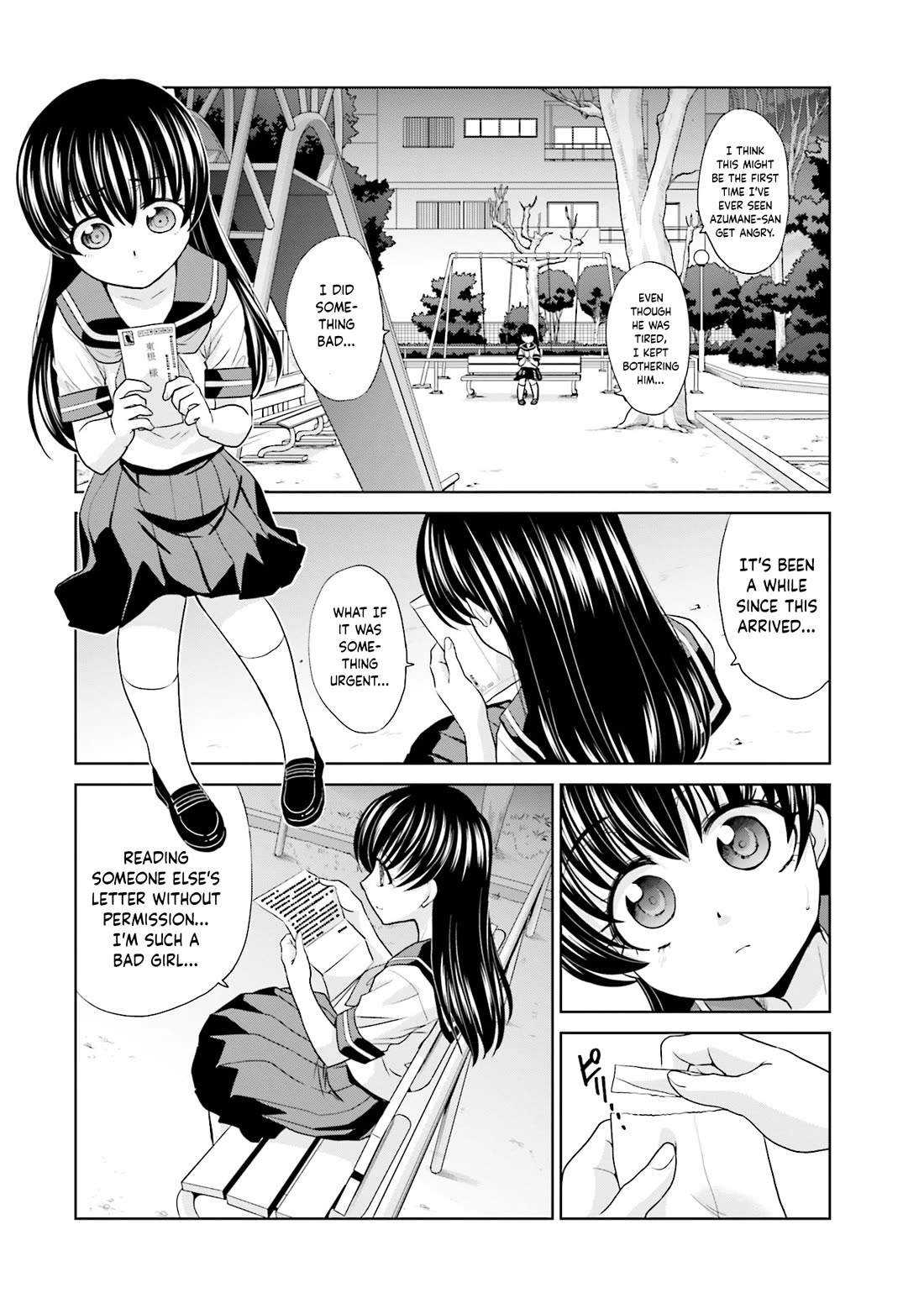 Shachiku to shoujo no 1800-nichi Chapter 9 page 8 - Chapter 9: Letter