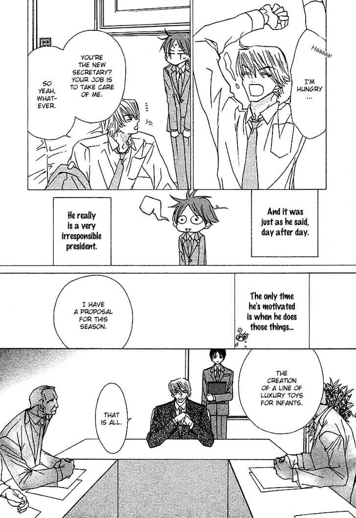 Shachou to Hisho Chapter 0 page 10 - Chapter 0