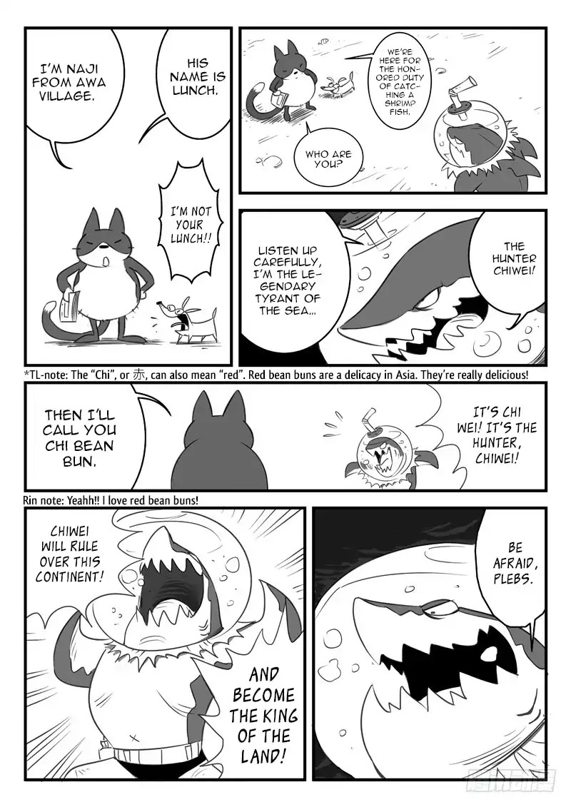 Shadow Cat Chapter 4 page 5 - Chapter 4: The Tyrant of the Sea