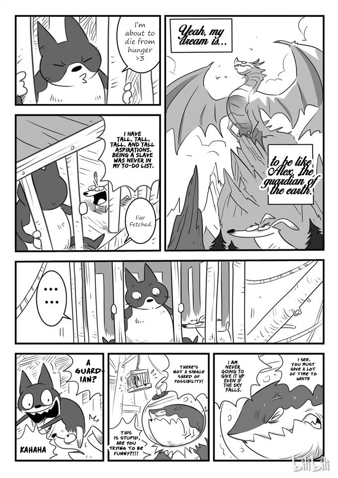 Shadow Cat Chapter 6 page 10 - Chapter 6: Says the scaredy~Red Tail