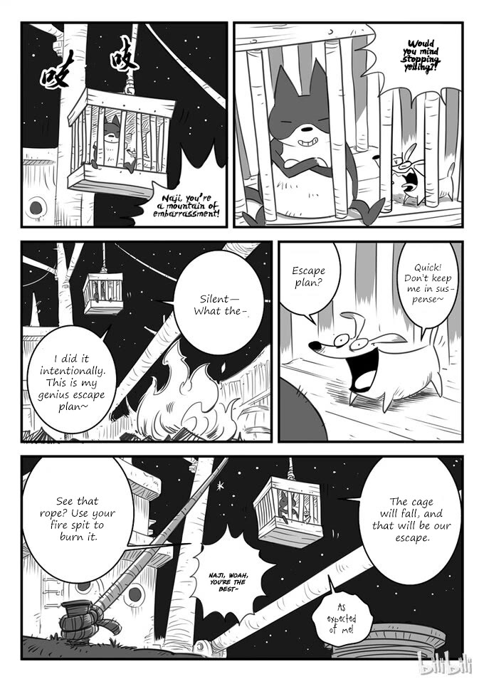 Shadow Cat Chapter 6 page 12 - Chapter 6: Says the scaredy~Red Tail