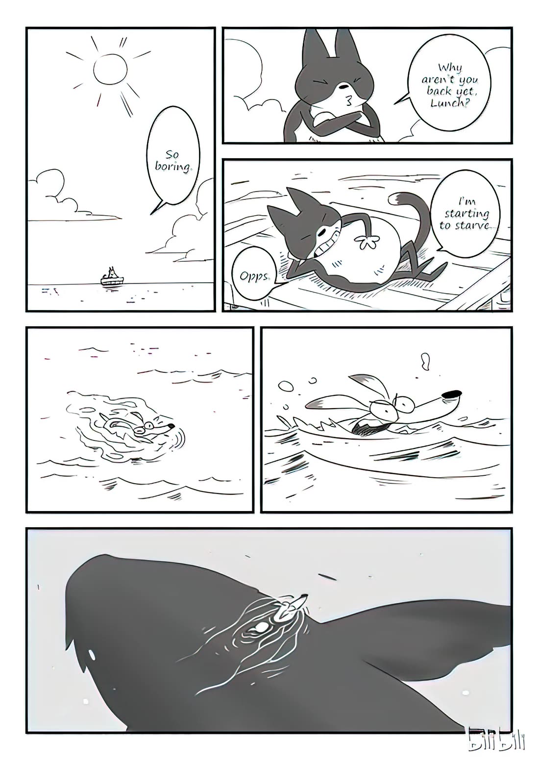 Shadow Cat Chapter 7 page 10 - Chapter 7: The Sea is So Nice