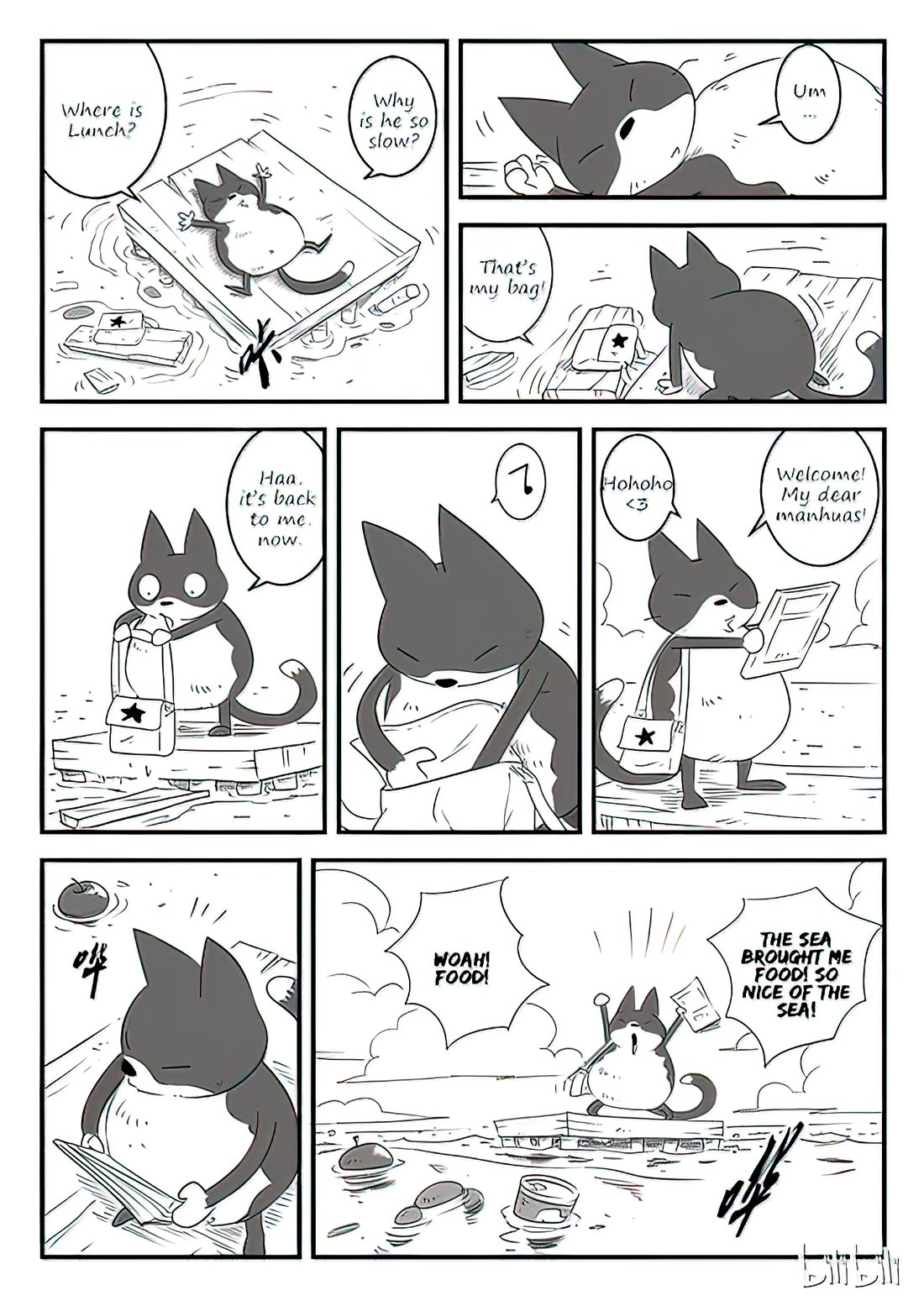 Shadow Cat Chapter 7 page 11 - Chapter 7: The Sea is So Nice