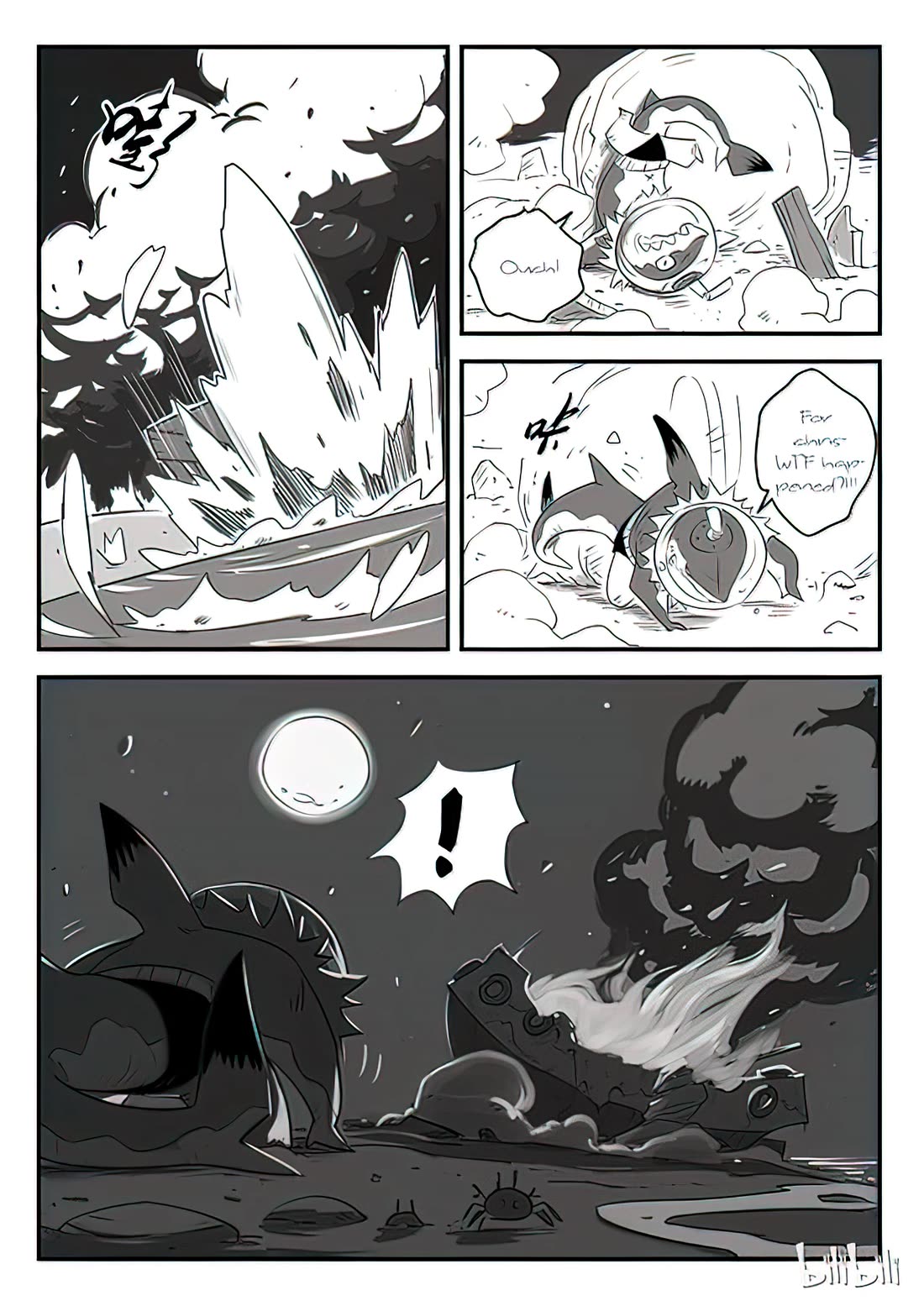 Shadow Cat Chapter 7 page 6 - Chapter 7: The Sea is So Nice