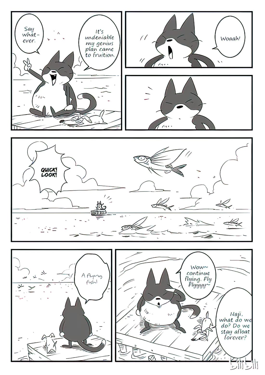 Shadow Cat Chapter 7 page 8 - Chapter 7: The Sea is So Nice