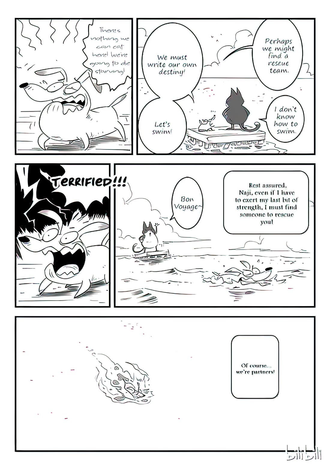 Shadow Cat Chapter 7 page 9 - Chapter 7: The Sea is So Nice