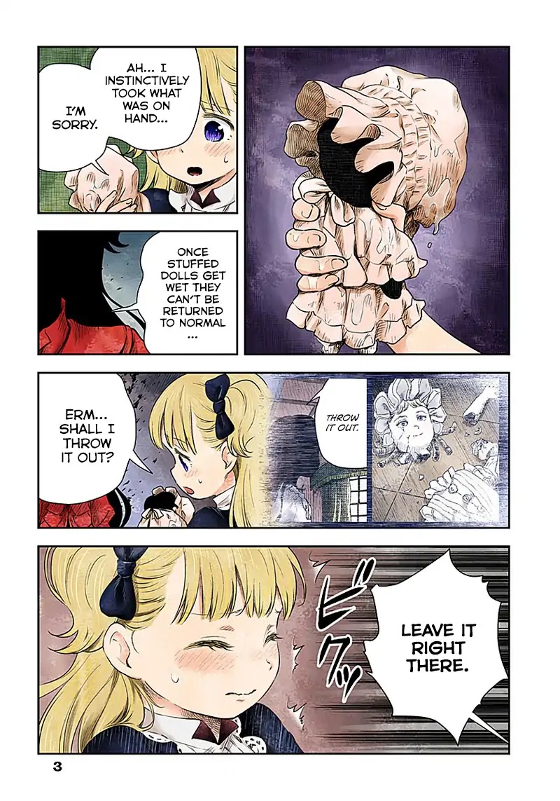 Shadow House Chapter 10 page 3 - Chapter 10: Dirt that won't come off