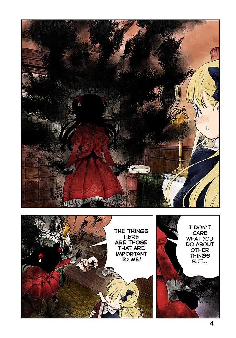 Shadow House Chapter 10 page 4 - Chapter 10: Dirt that won't come off