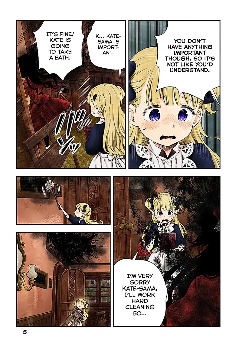 Shadow House Chapter 10 page 5 - Chapter 10: Dirt that won't come off