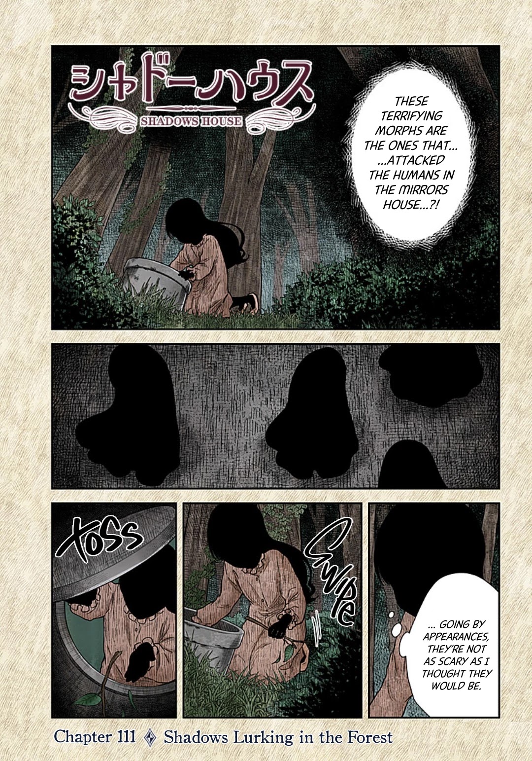 Shadow House Chapter 111 page 2 - Chapter 111: Shadows Lurking in the Forest