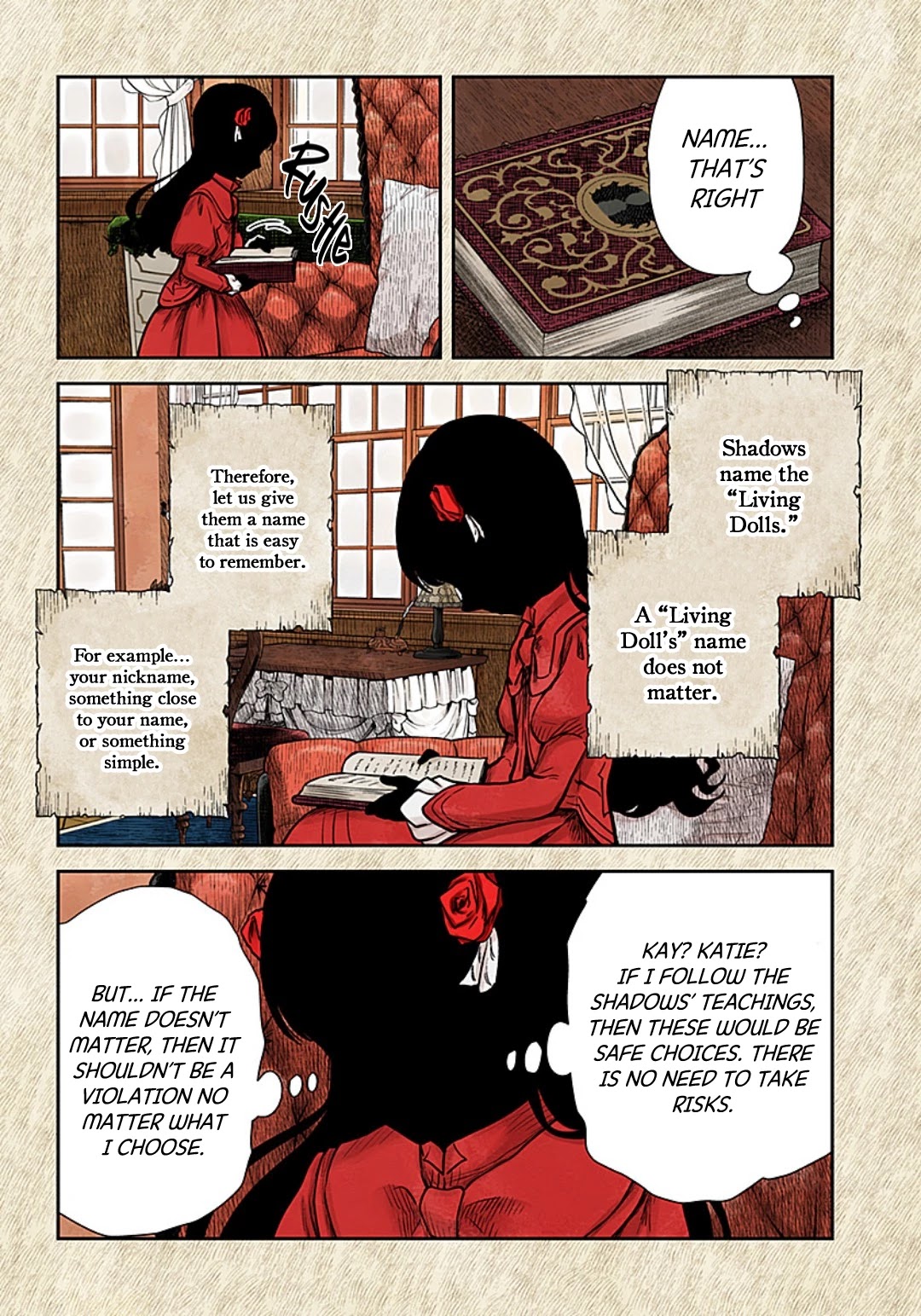 Shadow House Chapter 114 page 9 - Chapter 114: Your Name Is...