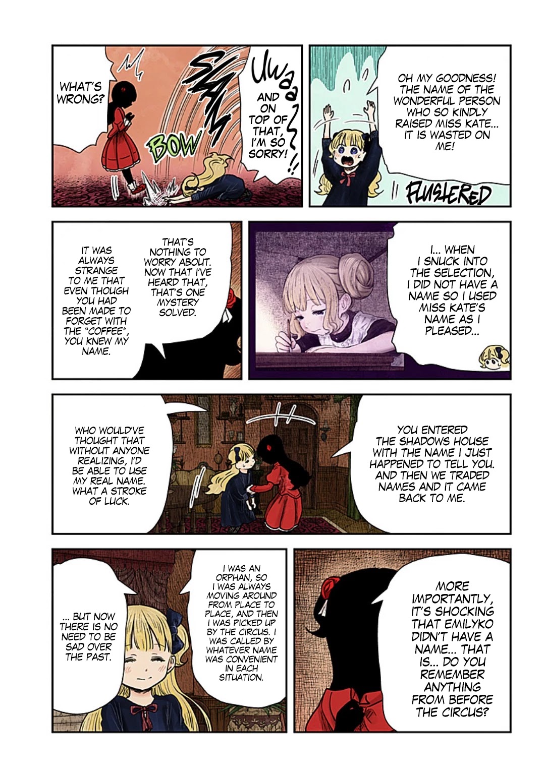 Shadow House Chapter 115 page 8 - Chapter 115: Emilyko
