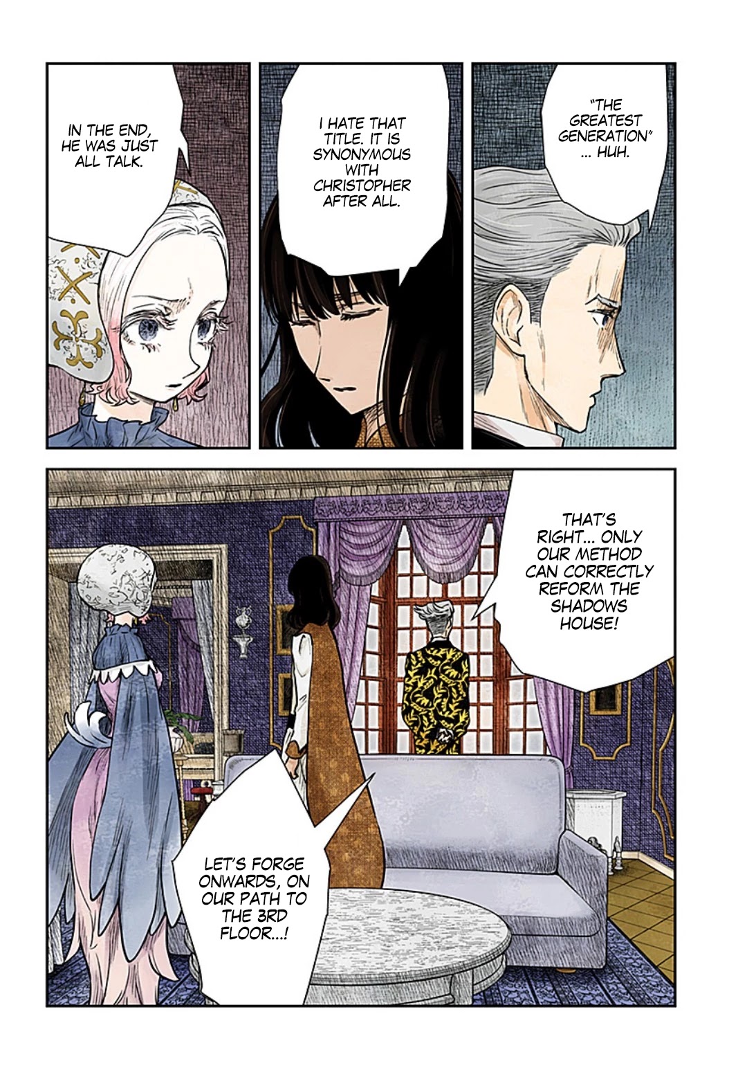 Shadow House Chapter 116 page 15 - Chapter 116: The First Obligation