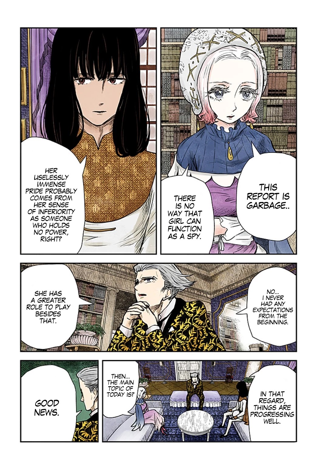 Shadow House Chapter 116 page 7 - Chapter 116: The First Obligation