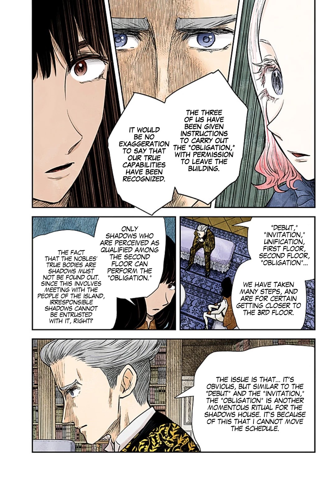 Shadow House Chapter 116 page 8 - Chapter 116: The First Obligation