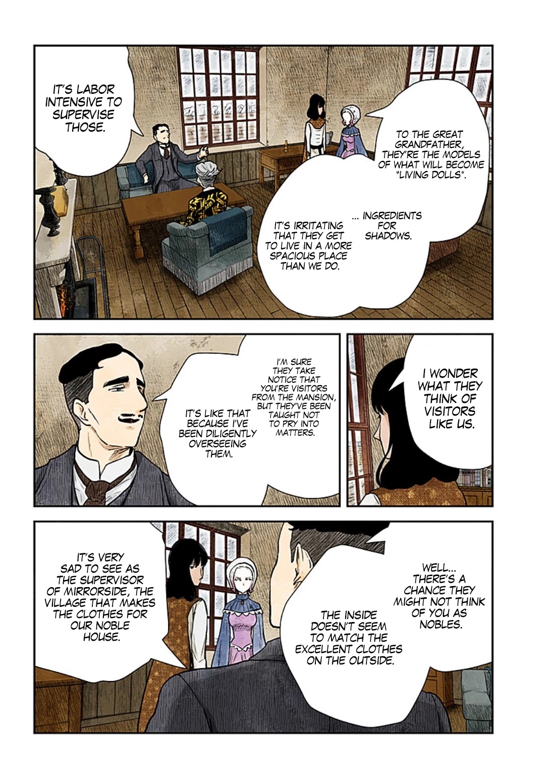 Shadow House Chapter 117 page 12 - Chapter 117: Power Structure