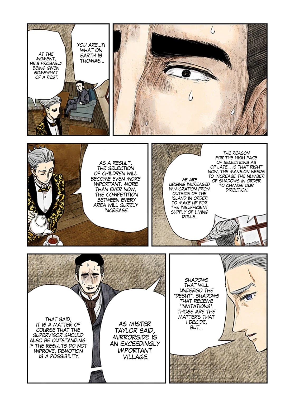 Shadow House Chapter 117 page 15 - Chapter 117: Power Structure