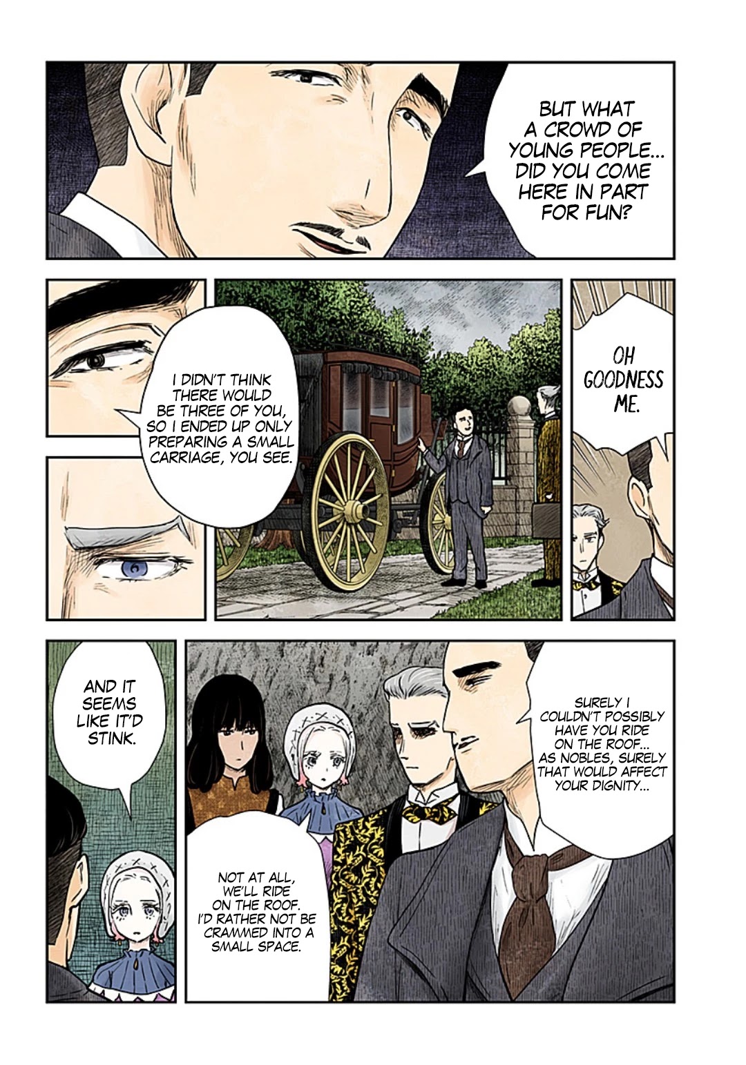 Shadow House Chapter 117 page 4 - Chapter 117: Power Structure