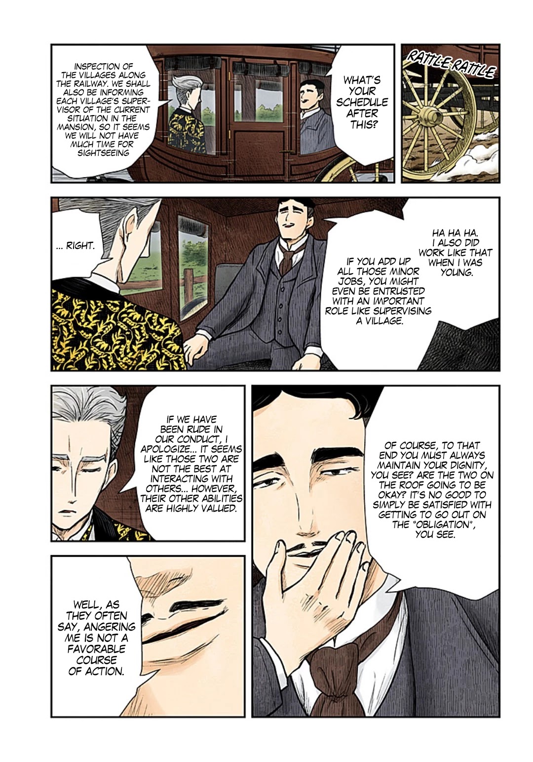 Shadow House Chapter 117 page 5 - Chapter 117: Power Structure