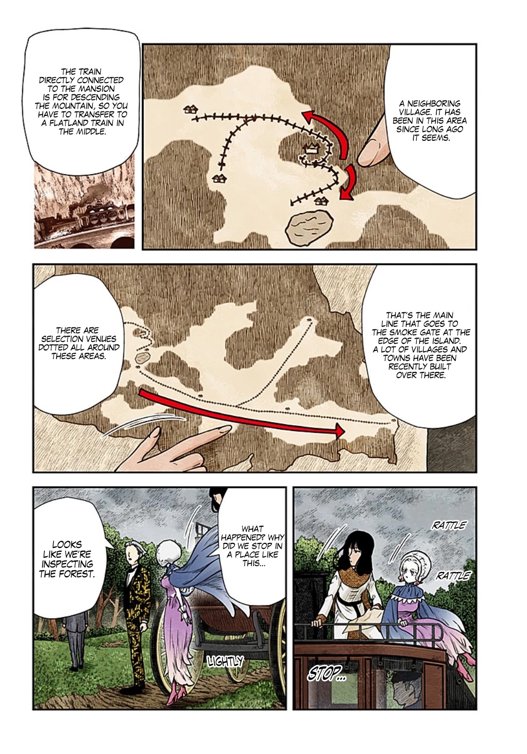 Shadow House Chapter 117 page 8 - Chapter 117: Power Structure