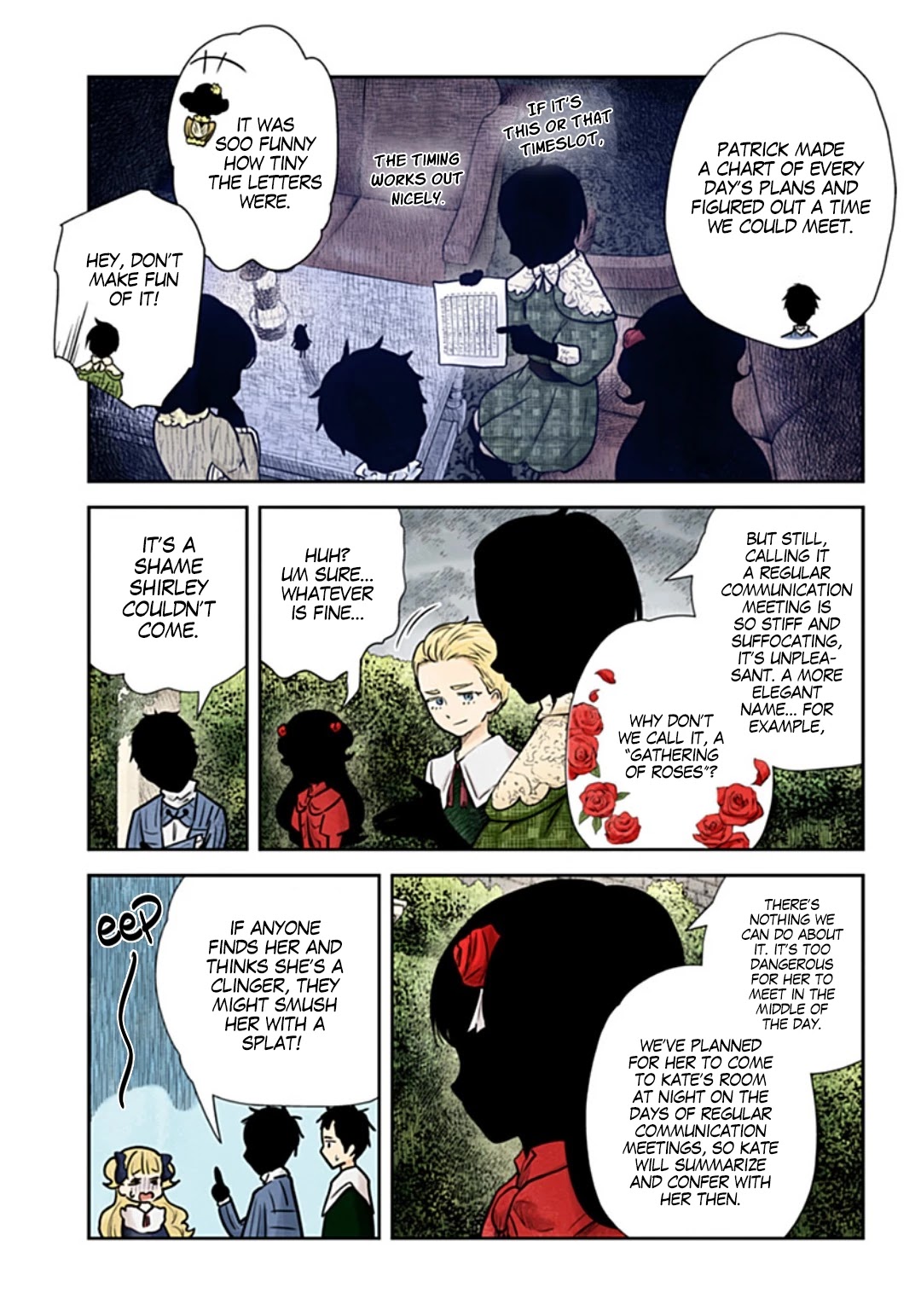 Shadow House Chapter 118 page 8 - Chapter 118: Gathering of Roses