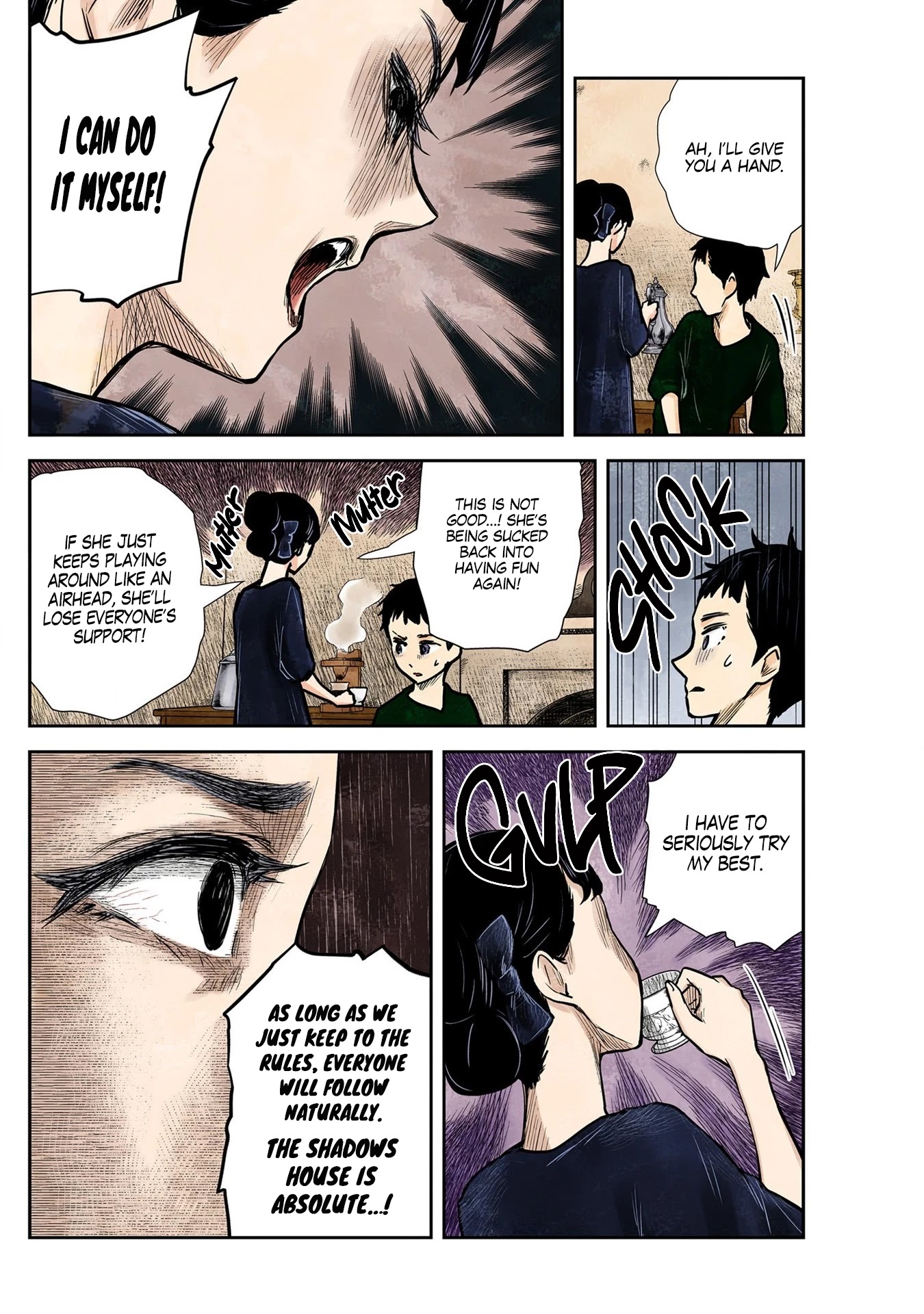 Shadow House Chapter 125 page 8 - Chapter 125: Bitterness and Sweetness