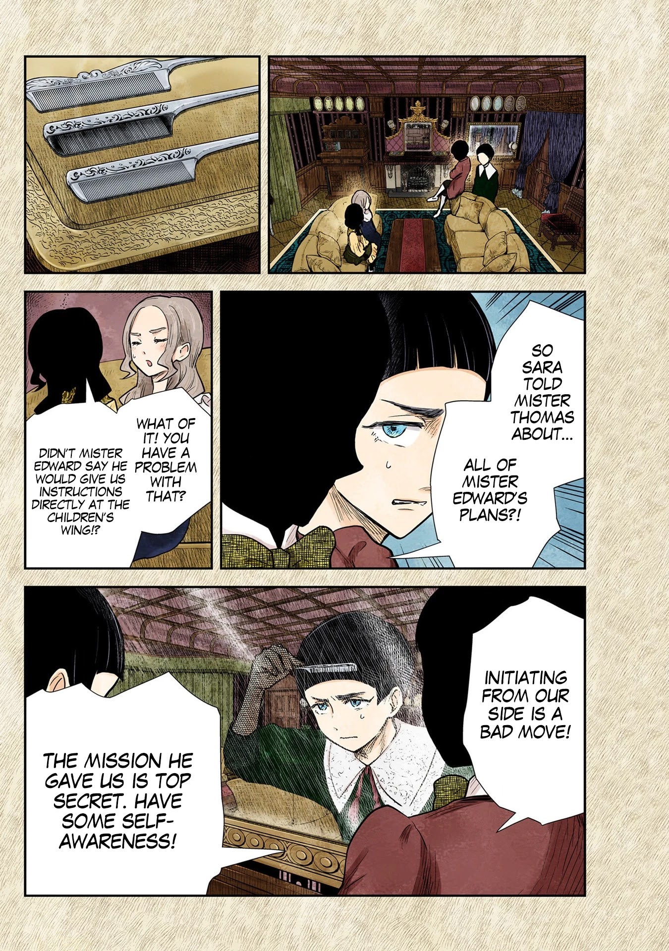 Shadow House Chapter 128 page 3 - Chapter 128: Helping Hand (2)