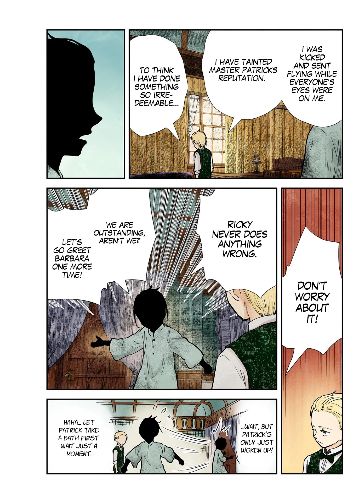 Shadow House Chapter 135 page 4 - Chapter 135: Master-Servant Relationship