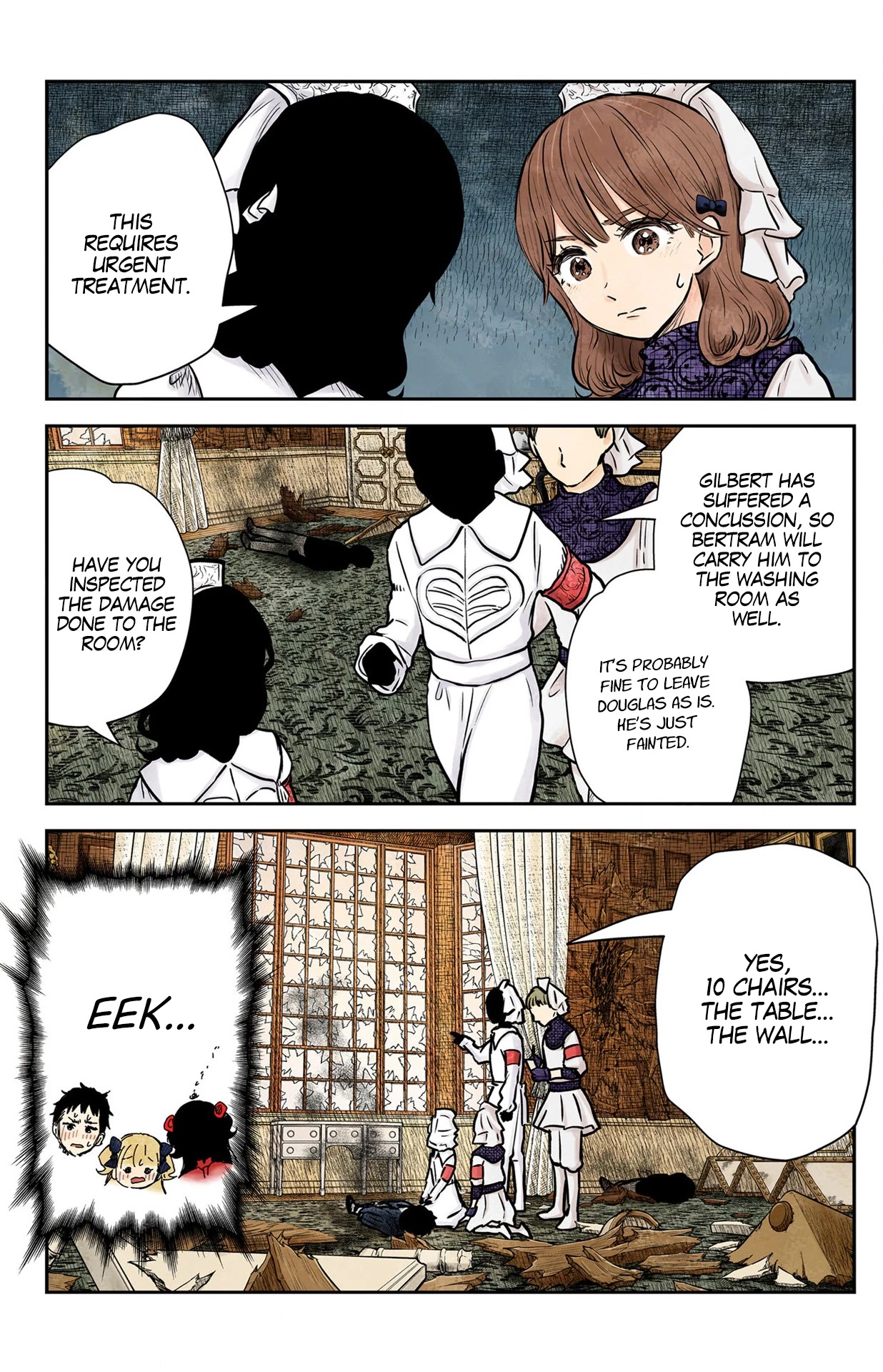 Shadow House Chapter 145 page 3 - Chapter 145: Ramifications of the Duel