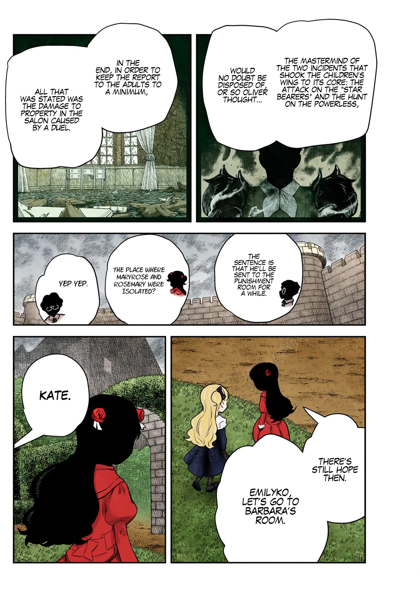 Shadow House Chapter 147 page 6 - Chapter 147: Some Scars Don't Heal