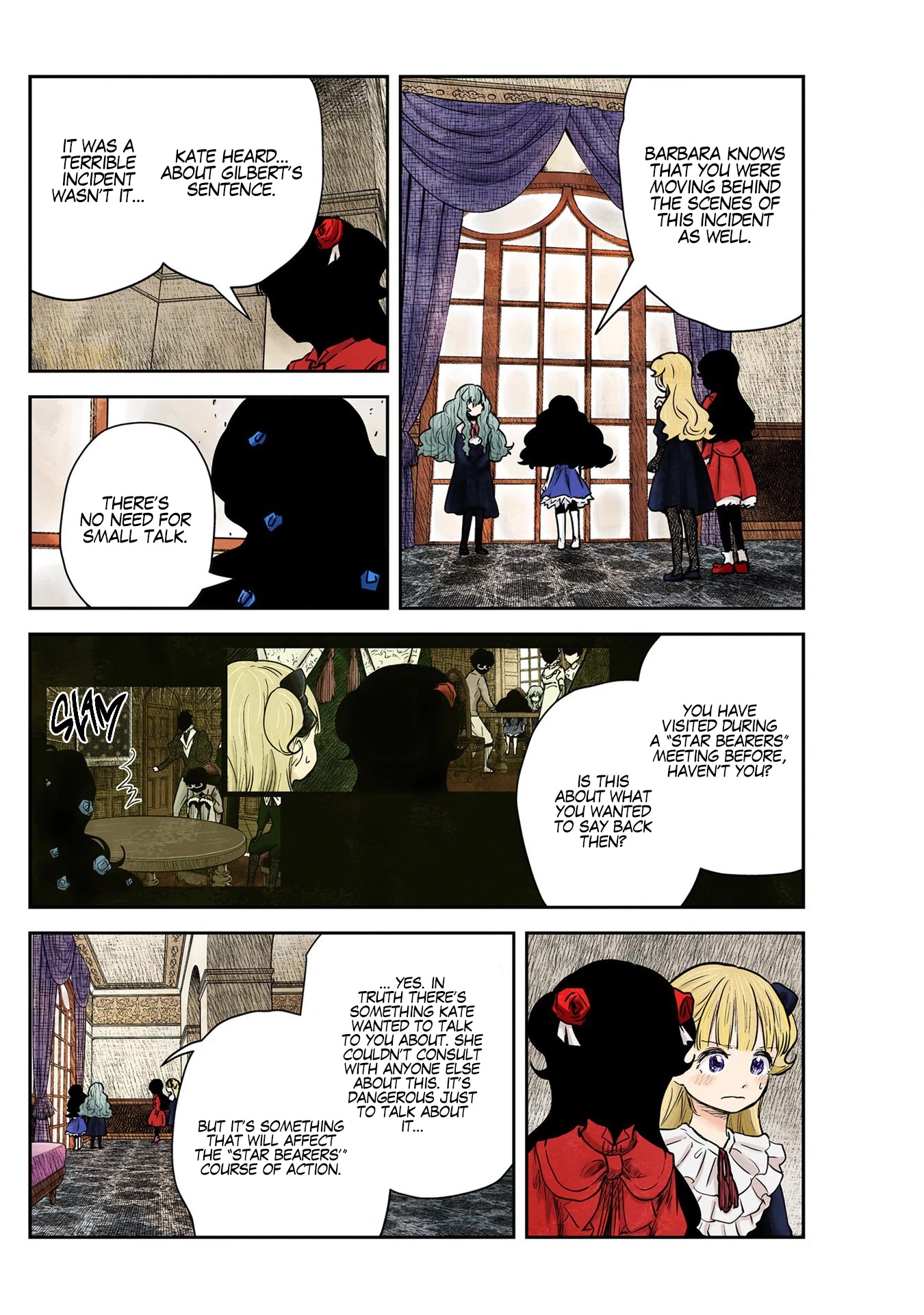 Shadow House Chapter 147 page 8 - Chapter 147: Some Scars Don't Heal