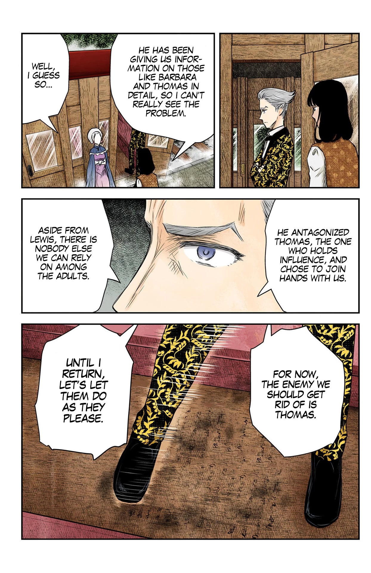 Shadow House Chapter 149 page 10 - Chapter 149: Lewis