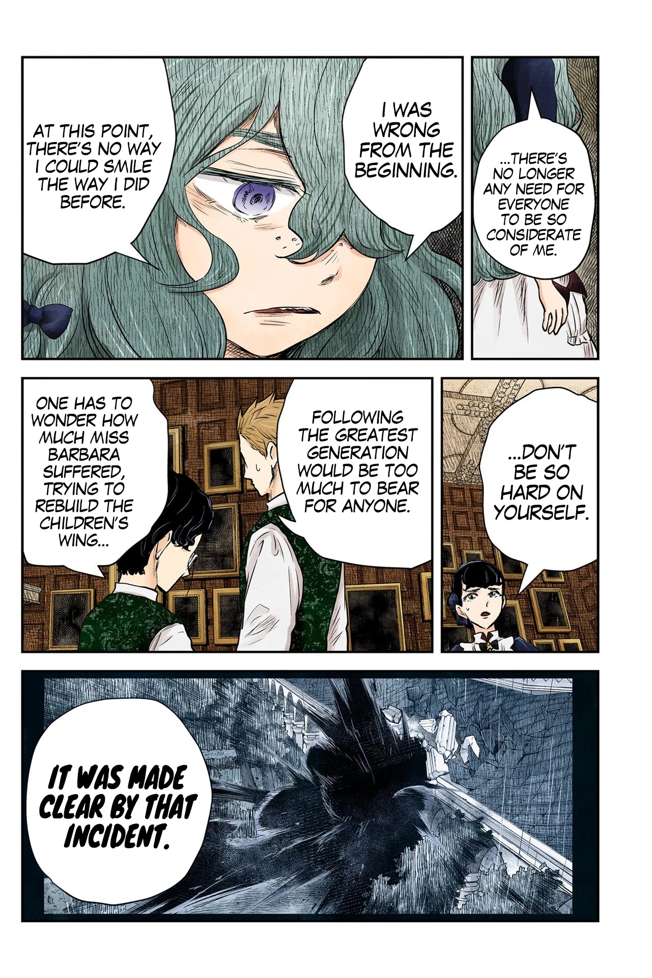Shadow House Chapter 151 page 11 - Chapter 151: Smile