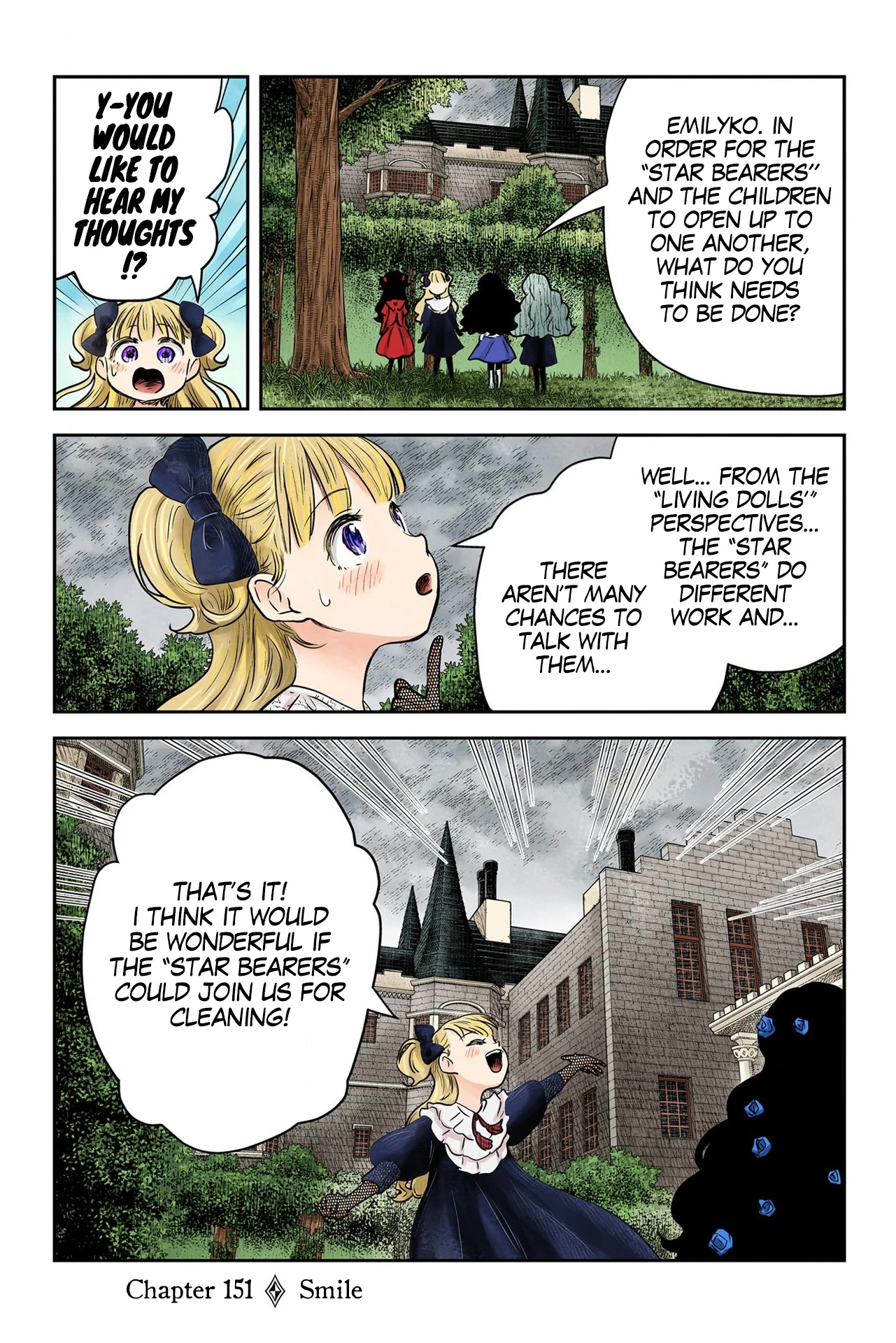 Shadow House Chapter 151 page 2 - Chapter 151: Smile