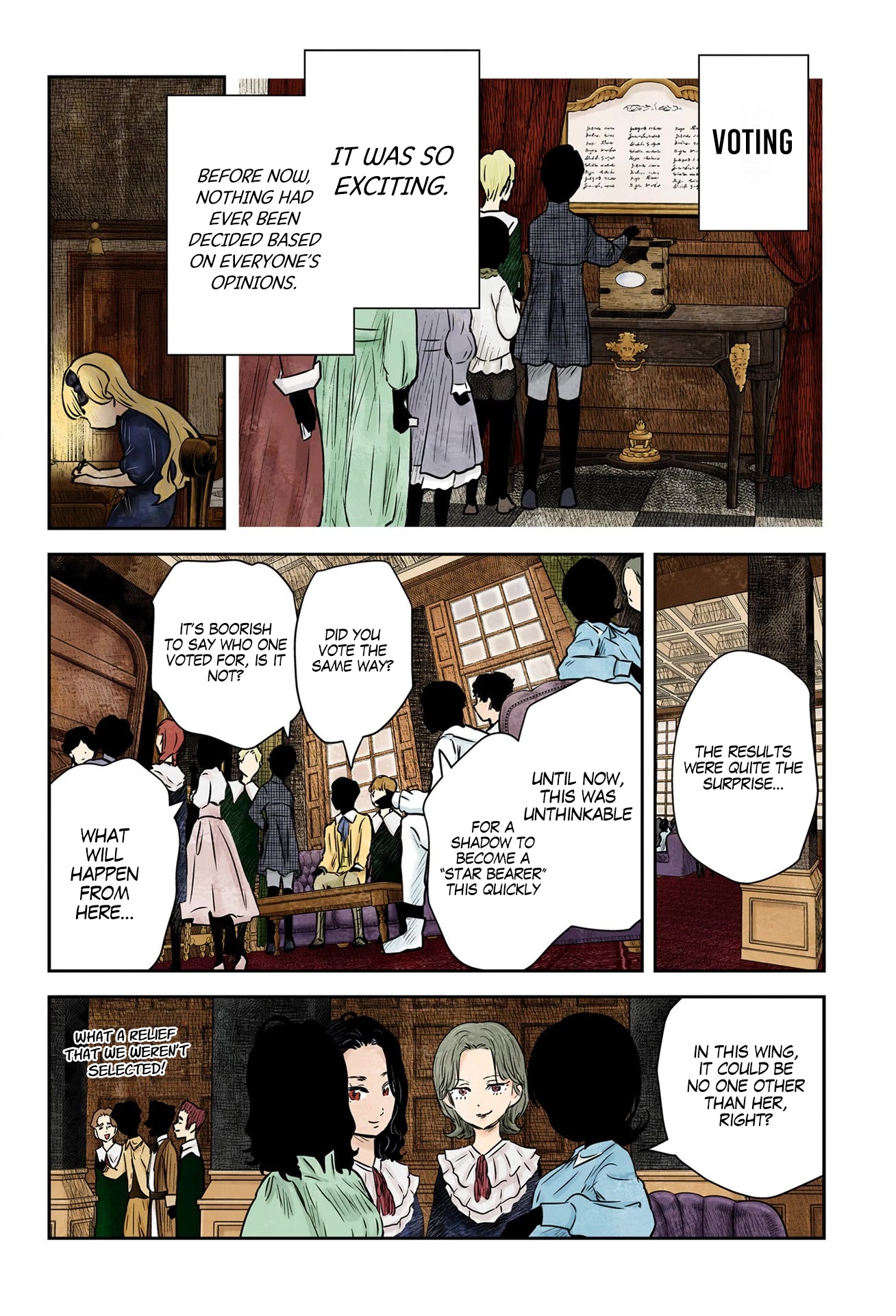 Shadow House Chapter 153 page 5 - Chapter 153: Election Results